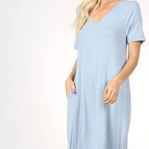 Baby Blue Maxi